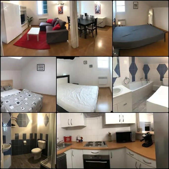 公寓 Appart 3 Chambres 76M2 Centre Historique 巴约讷